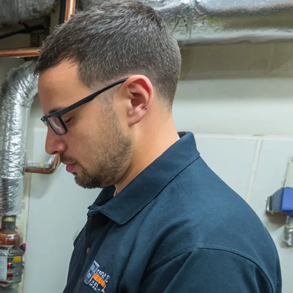 Dan Ferreira, water heater and service technician